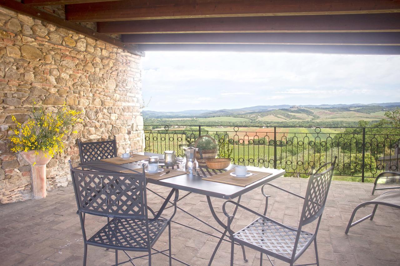 Residenza Storica Casale Pozzuolo Villa Cinigiano Bagian luar foto