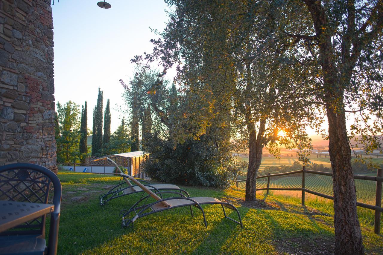 Residenza Storica Casale Pozzuolo Villa Cinigiano Bagian luar foto