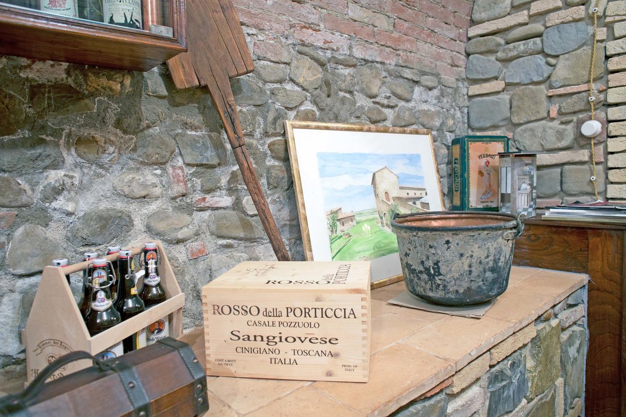 Residenza Storica Casale Pozzuolo Villa Cinigiano Bagian luar foto