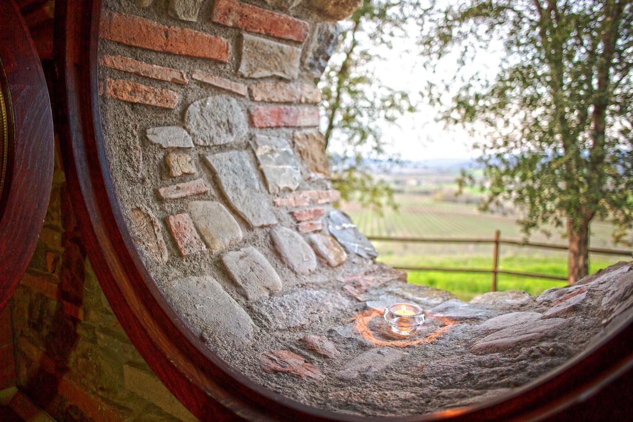 Residenza Storica Casale Pozzuolo Villa Cinigiano Bagian luar foto