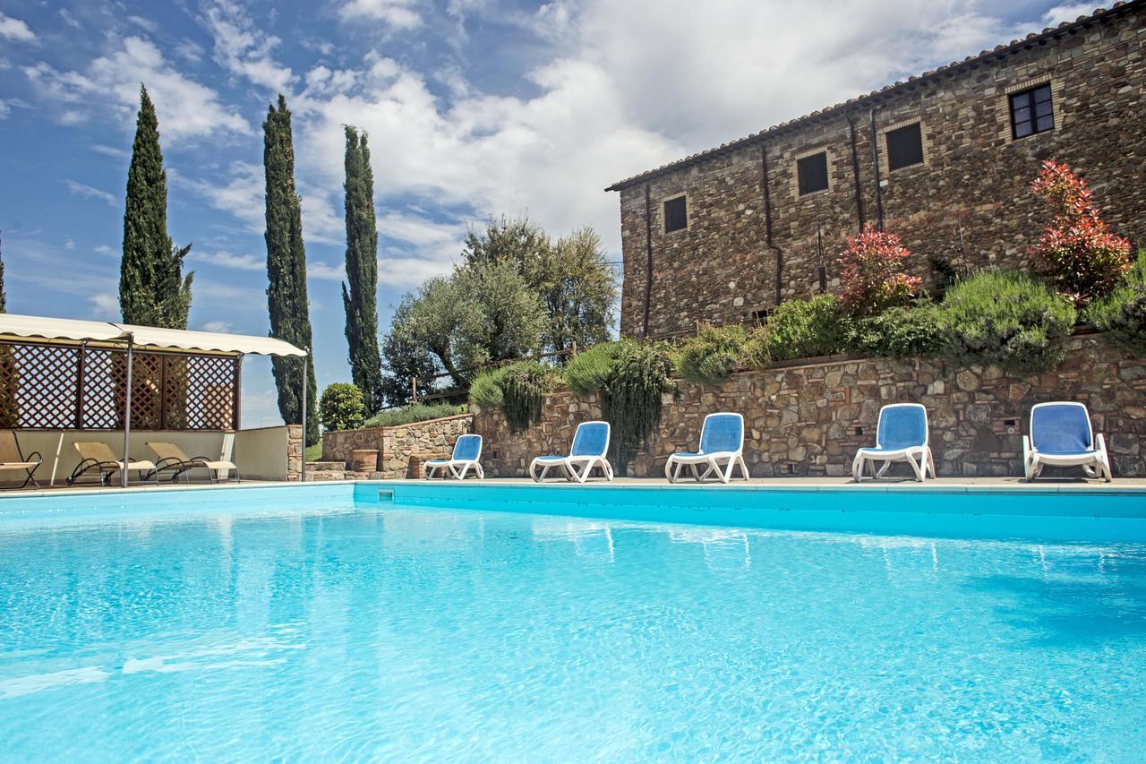 Residenza Storica Casale Pozzuolo Villa Cinigiano Bagian luar foto