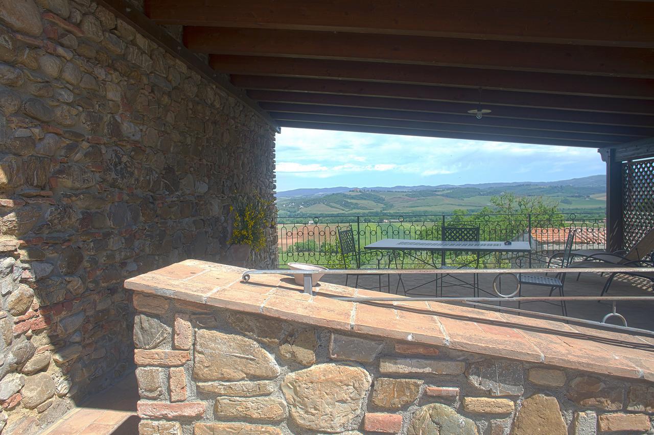 Residenza Storica Casale Pozzuolo Villa Cinigiano Bagian luar foto