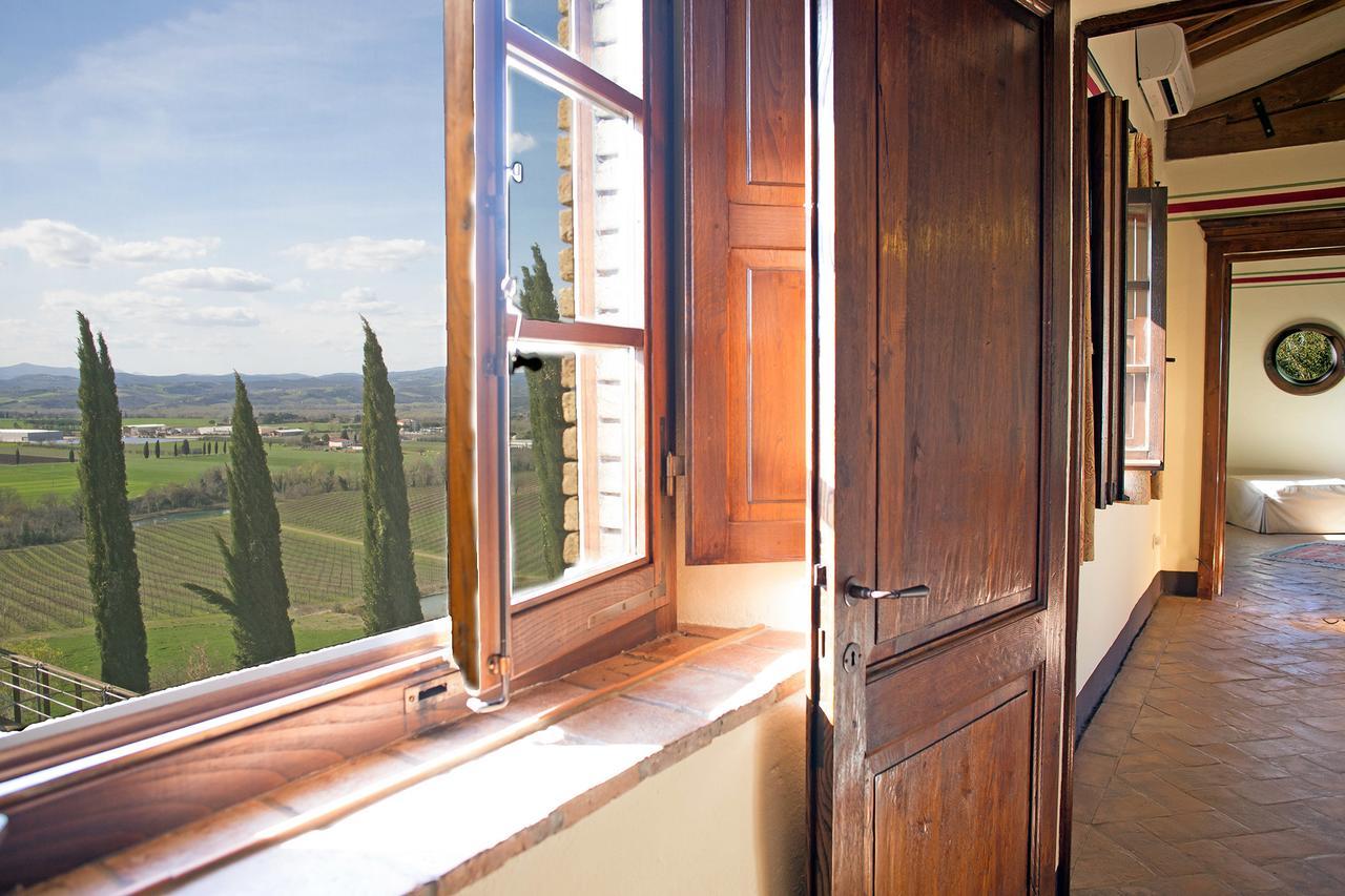 Residenza Storica Casale Pozzuolo Villa Cinigiano Bagian luar foto