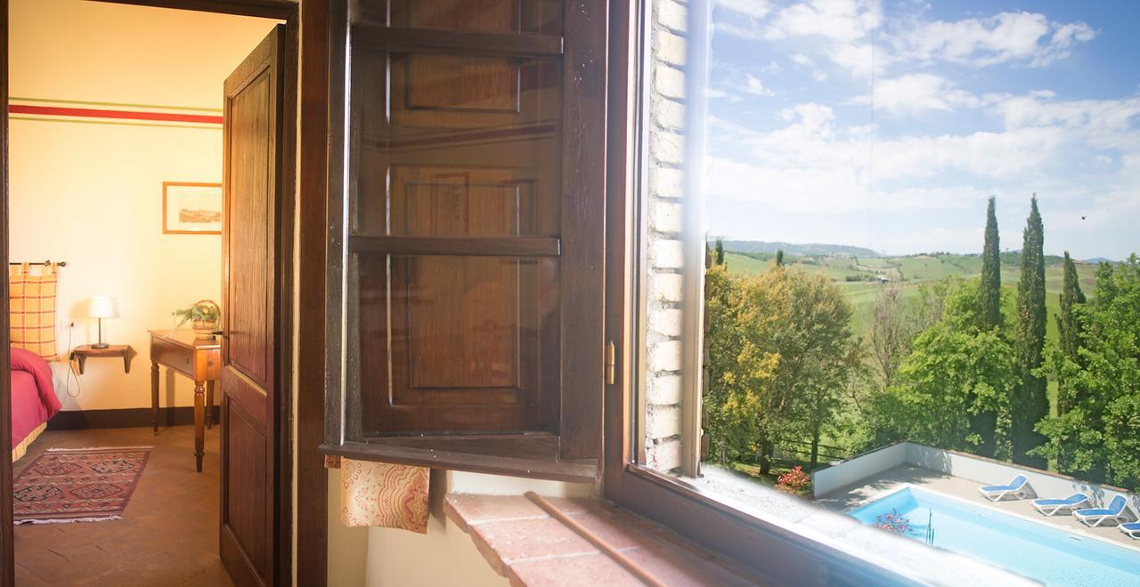 Residenza Storica Casale Pozzuolo Villa Cinigiano Bagian luar foto