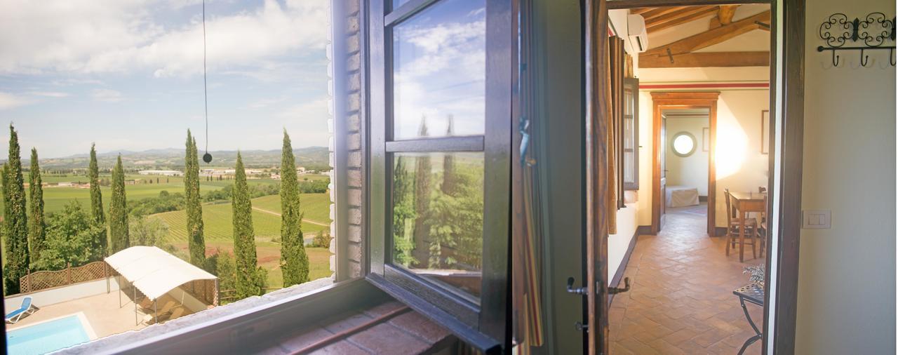 Residenza Storica Casale Pozzuolo Villa Cinigiano Bagian luar foto